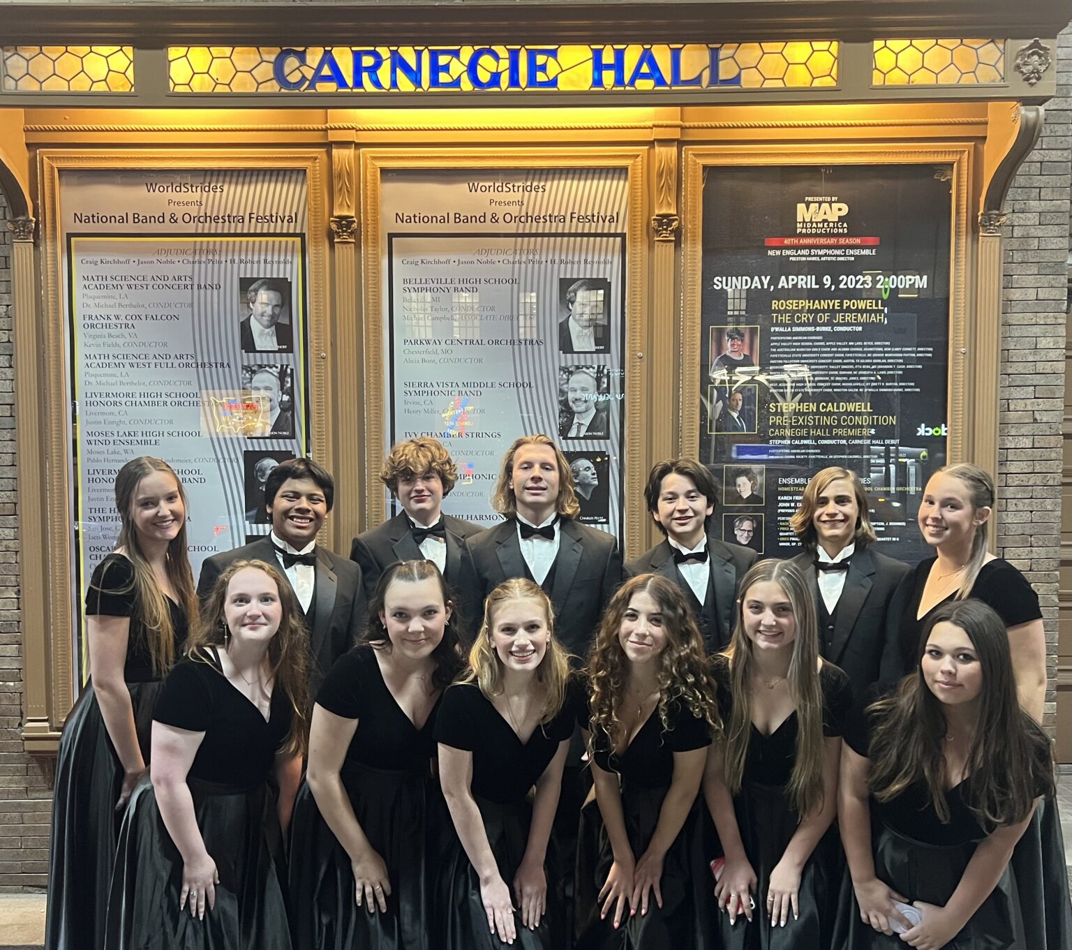 Westminster Academy Carnegie Hall Choir Trip